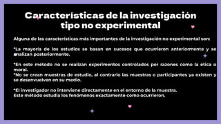 Investigación experimental y no experimental PDF