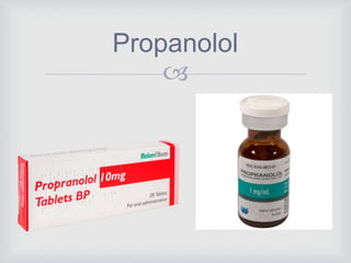 Propranolol 20mg/5ml
