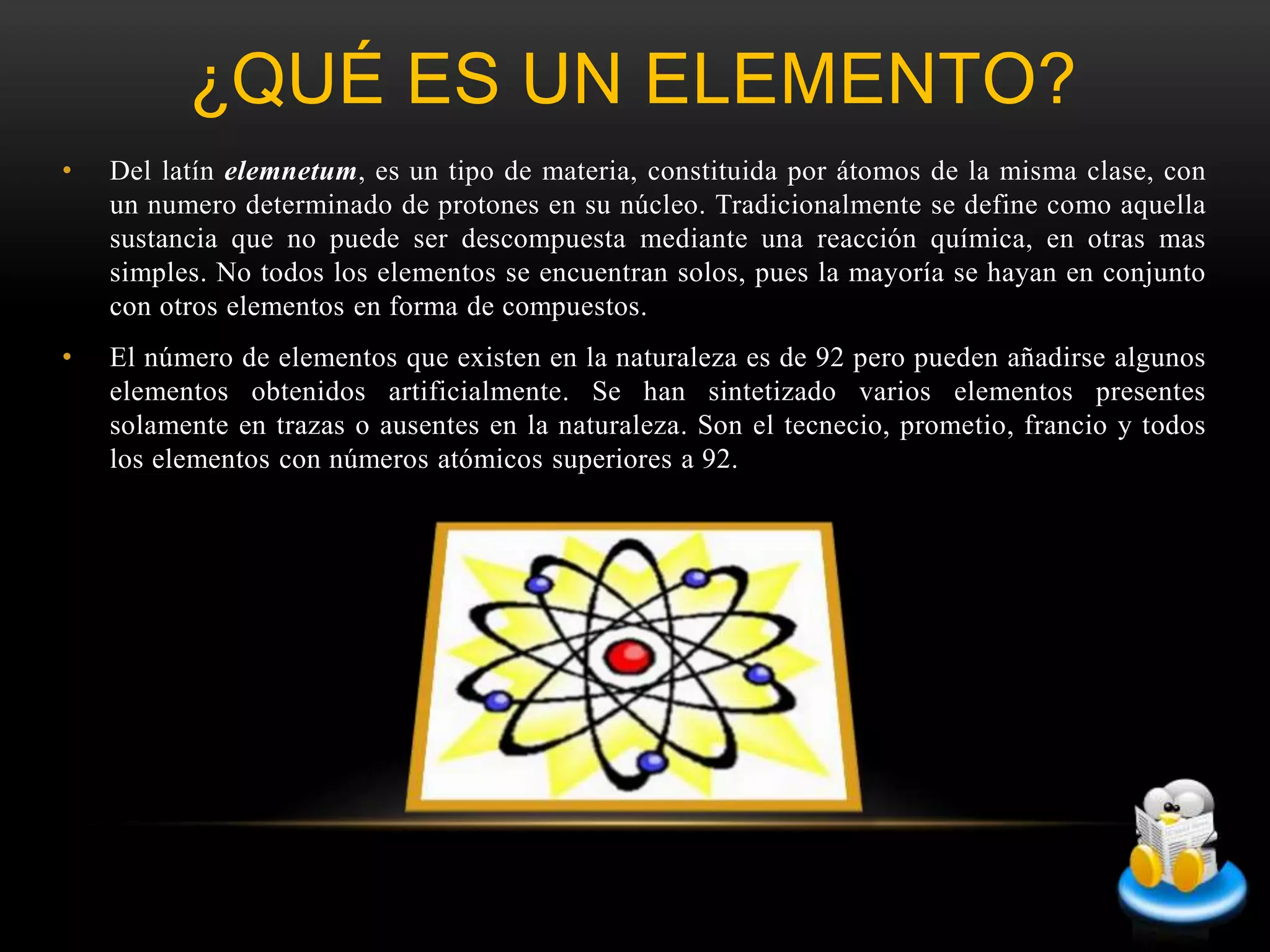 abundancia de los elementos de la naturaleza | PPTX