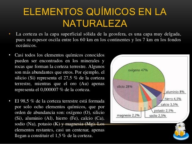 abundancia de los elementos de la naturaleza