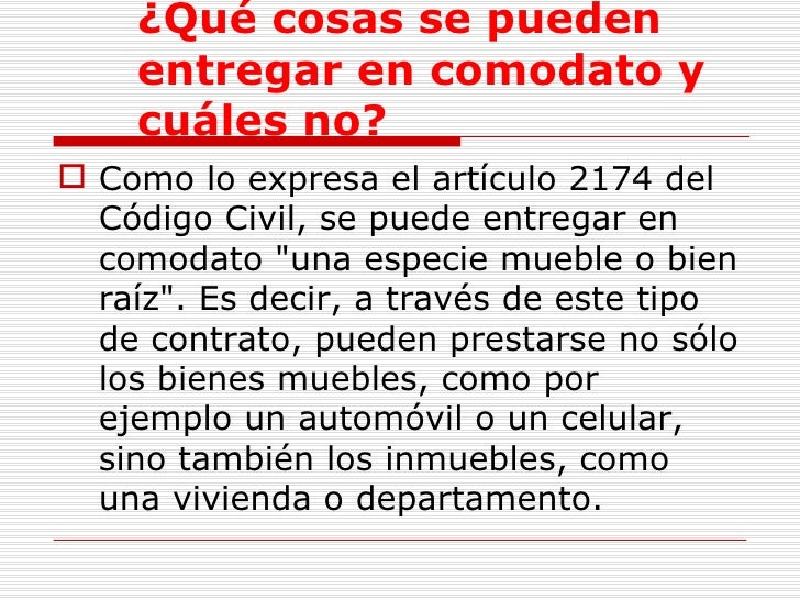 Qué es un contrato de comodato precario