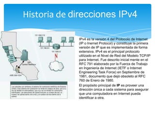 Exposicion de redes ...ipv4