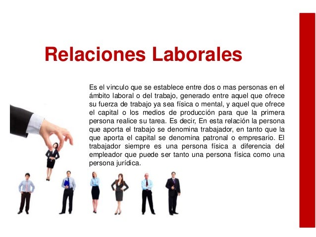 Relaciones laborales