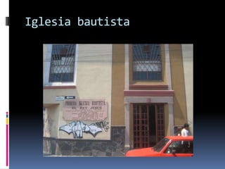 Iglesia bautista
 