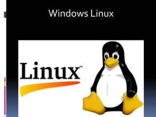 Windows Linux
 