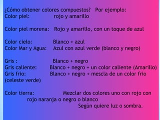 Exposicion el color 2 | PPT