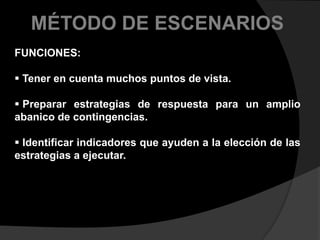  Son cualitativos y rara vez cuantitativos.