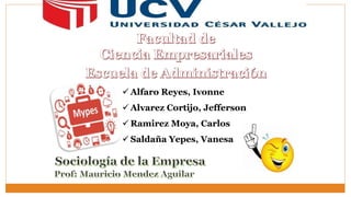  Alfaro Reyes, Ivonne
 Alvarez Cortijo, Jefferson
 Ramirez Moya, Carlos
 Saldaña Yepes, Vanesa
 