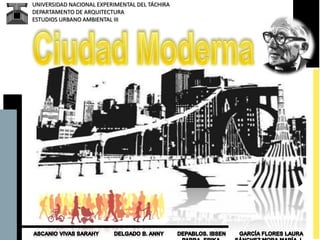 UNIVERSIDAD NACIONAL EXPERIMENTAL DEL TÁCHIRA
DEPARTAMENTO DE ARQUITECTURA
ESTUDIOS URBANO AMBIENTAL III
 