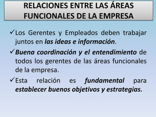 Superar las debilidades de una empresa, convirtiéndolas en fuerzas.La Auditoría Interna, permite:Los participantes entienden mejor la forma como su trabajo, sus departamentos y divisiones encajan en la organización entera. 
