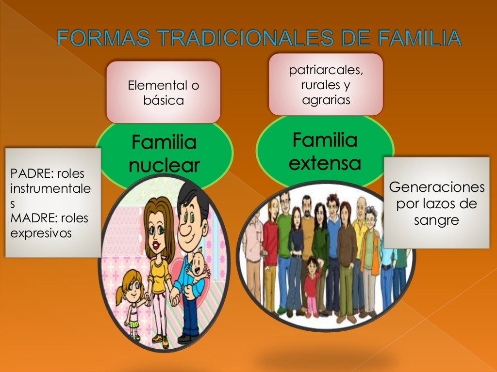caracteristicas y diferencias de la familia tradicional y moderna caracteristicas y diferencias de la familia tradicional y moderna