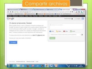Compartir archivos
 