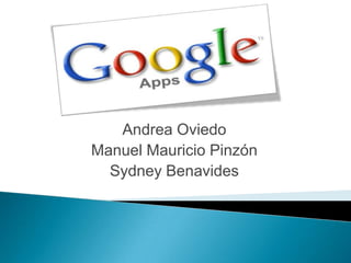 Andrea Oviedo
Manuel Mauricio Pinzón
  Sydney Benavides
 