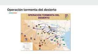 Operación tormenta del desierto
 