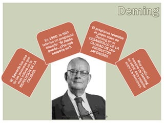 HISTORIA E IMPORTANCIA DE LA CALIDAD 
 