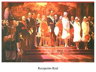 Iluminación Palacio Real Recepción Real 