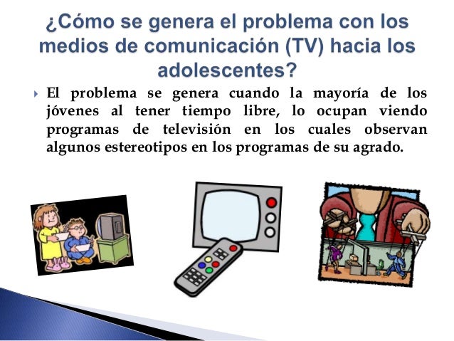 Los adolescentes y los medios de comunicacion