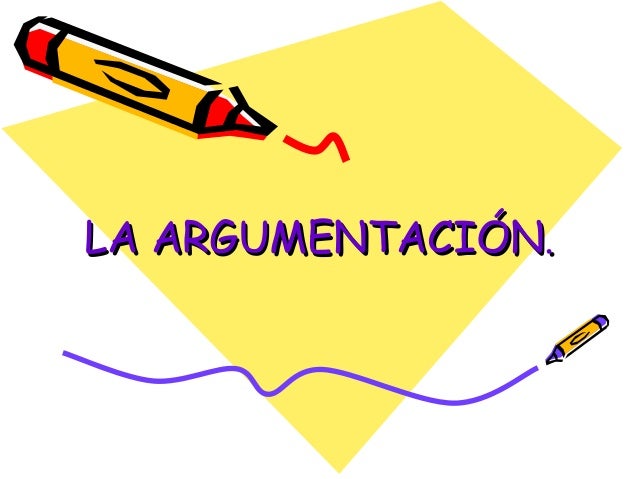 Resultado de imagen para la argumentacion