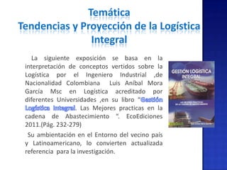Logistica Integral | PPTX