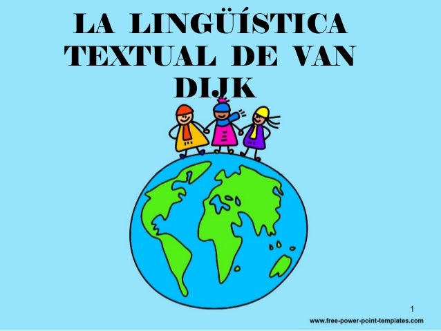Linguistica Del Texto Van Dijk
