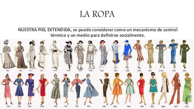 Resultado de imagen para la ropa- nuestra piel extendida