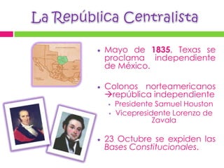 Presidente Antonio López de Santa Anna