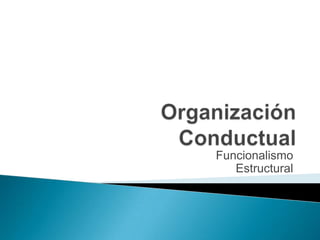 Disposición de NecesidadSonImpulsos moldeados por la SociedadPromueven:Que el actor impulse o rechace objetos en el entornoTipos de disposición:Valores que llevan al actor a observar modelos culturalesLos actores asumen roles  para obtener respuestasImpulsan al actor a buscar aprobación en sus relaciones sociales