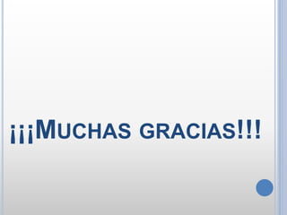¡¡¡MUCHAS GRACIAS!!!
 