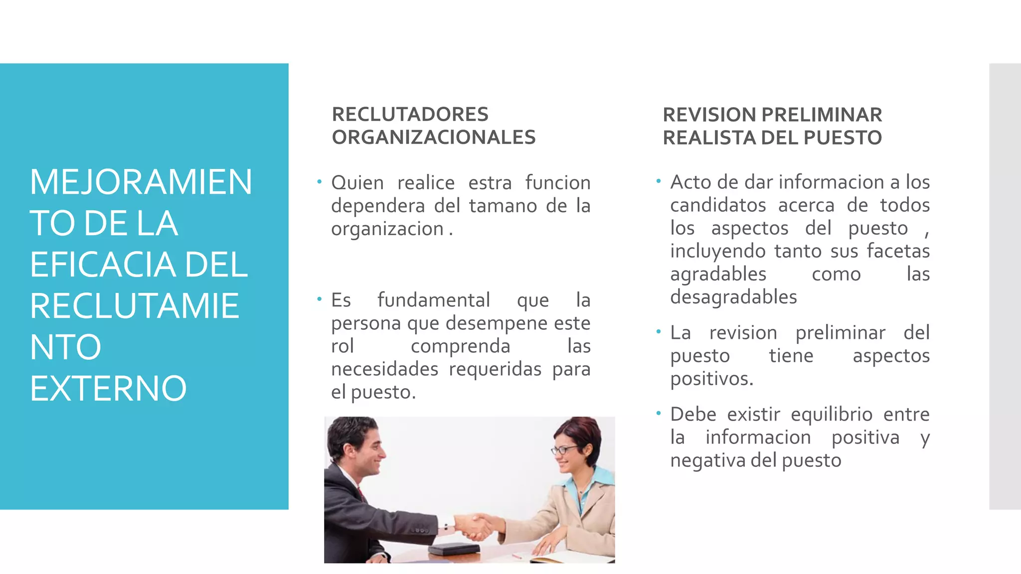 PLANEACION Y RECLUTAMIENTO DE RECURSOS HUMANOS | PDF