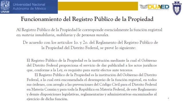 Exposicion registral
