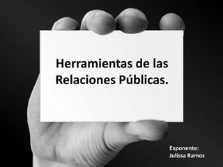 De hecho, existe una interacción entre los
públicos internos y externos, aunque los mismos
factores que crean una buena reputación con el
publico interno no necesariamente la crean ente
el publico externo.
 