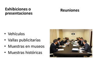 Visitas a las instalaciones de la
                empresa

• Empleados y sus familias

• Grupos de estudiantes

• Científicos, vendedores, distribuidores.
 