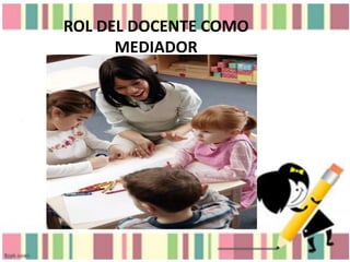 ROL DEL DOCENTE COMO
MEDIADOR

 