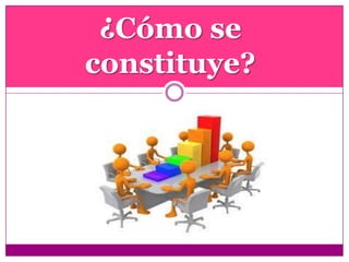 ¿Cómo se
constituye?
 