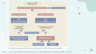 Bordeianou, L., & Yeh, D. D. (2020). Management of small bowel obstruction in adults. U: UpToDate, Raghavendran K ed. UpToDate [Internet]. Waltham, MA: UpToDate.
 