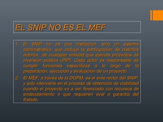 Exposicion snip | PPT
