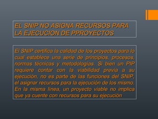 Exposicion snip | PPT