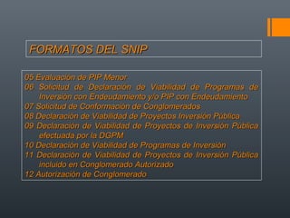 Exposicion snip | PPT