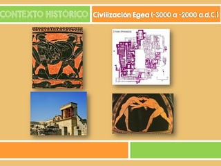 CONTEXTO HISTÓRICO

Civilización Egea (-3000 a -2000 a.d.C.)

 