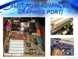 SLOT AGP (ADVANCED GRAPHICS PORT)