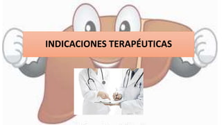 INDICACIONES TERAPÉUTICAS
 
