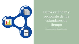 Datos estándar y
propósito de los
estándares de
tiempo
Oscar Antonio Salas Méndez
 