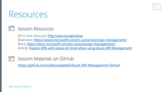 Exposing services with Azure API Management | PPTX