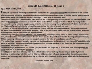 Ellen White in reference to Battle Creek College had this
to say about the importance of numbers...
“If you lower the standard in order to secure popularity
and an increase of numbers, and then make this increase
a cause of rejoicing, you show great blindness. If
numbers were evidence of success, Satan might claim the
pre-eminence; for in this world his followers are largely in
the majority. It is the degree of moral power pervading the
college that is a test of its prosperity. It is the virtue,
intelligence, and piety of the people composing our
churches, not their numbers, that should be a source of
joy and thankfulness.” ,5T 31.3-
 