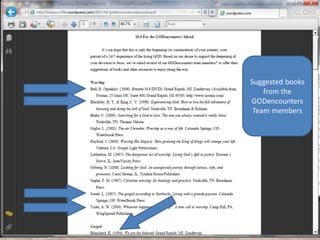 Unfortunately, some of us pastors and church leaders are sometimes
to blame for the introduction of gospel gimmicks into church. We
appear to put popularity, job security, position, and the illusion of
outward success above our duty to the Chief Shepherd. We seem to
fear that if we were to take a stand against these forms of
worldliness in our churches, we would create enemies and threaten
our support among our constituencies.
It is often suggested that before we can reach the world with the
gospel, we have to employ the worldʼsmethods to proclaim Christʼs
truth. But this reasoning is indefensible for at least two important
reasons: (1) Worldly methods trivialize the message; (2) Worldly
methods are contrary to biblical teaching.
“Conformity to worldly customs converts the
church to the world; it never converts the world
to Christ.” GC pg. 509
 