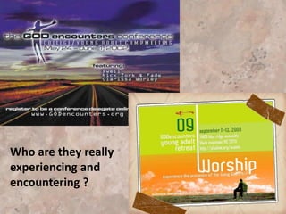 Godencounters by
Allan Martin, Shayna
Bailey and Lynell
LaMountain (husband
of singer Jennifer
LaMountain)
 