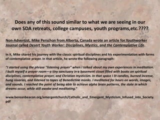 Sacred Space is a prayer website
which . . . Was created by two
members of the Jesuit Order.
 