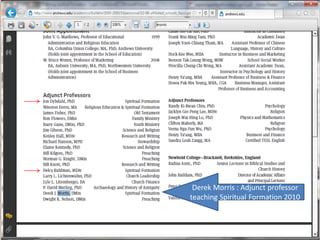 The House of Prayer movement was started by a Catholic priest. It
was designed to promote things such as “silence, solitude, prolonged
solitary prayer [and studying] . . . the masters of spirituality. Among
those who were drawn to it was Thomas Merton.
 
