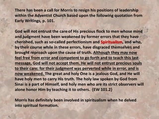 A thesis written by
Dr. Derek Morris
This web page is
dedicated to those who
are promoting “spiritual
direction” and other
contemplative/spiritual
formation ideas.
 