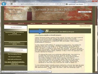 Required Reading
for a course at
Andrews University,
taught by Jon
Dybdahl
 